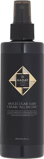 Несмываемый крем-спрей для восстановления и оздоровления волос «Molecular Hair Cream All In One» | Hadat Cosmetics