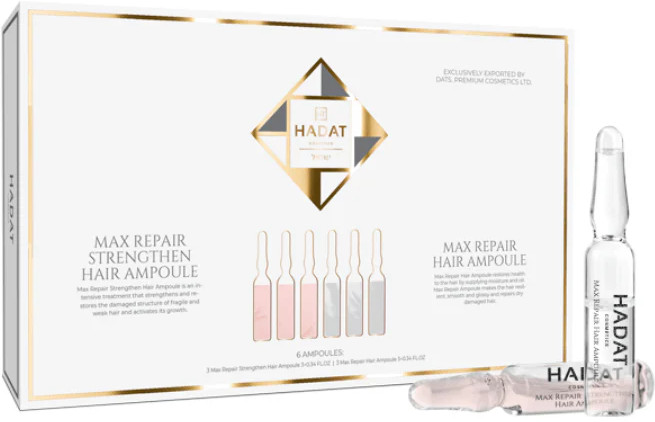 Набор ампул для волос «Max Repair Hair Ampoule» | Hadat Cosmetics