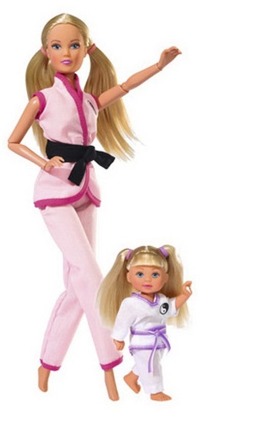 Кукла Штеффи и Еви — каратистки | Steffi | Simba
