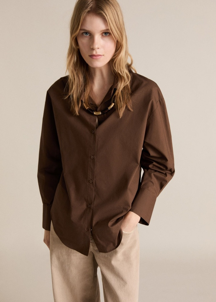 Рубашка женская | MANGO