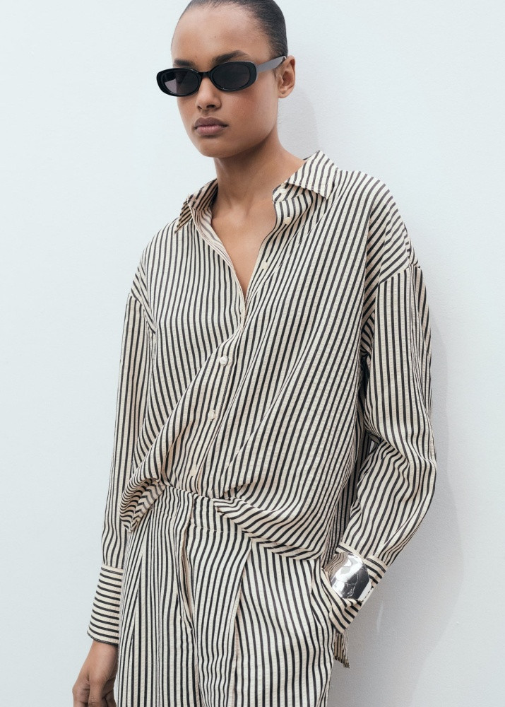 Рубашка женская | MANGO