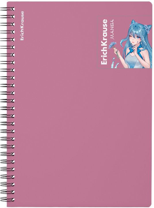 Тетрадь общая с пластиковой обложкой | Manga | Erich Krause