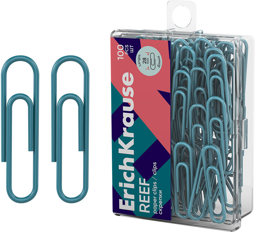 Скрепки металлические | Reef | Erich Krause