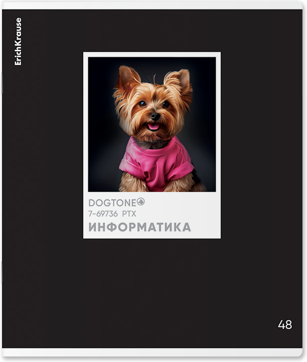 Тетрадь общая предметная «Информатика» | DogTone | Erich Krause