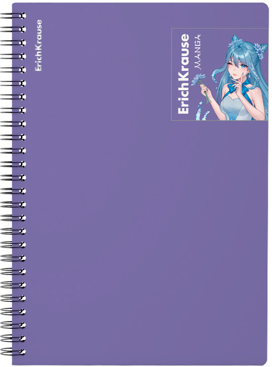 Тетрадь общая с пластиковой обложкой | Manga | Erich Krause