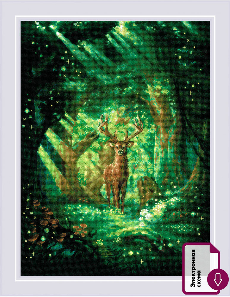 Набор для вышивания «Дух леса» | Риолис