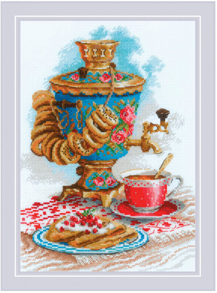 Набор для вышивания «Русский самовар» | Риолис