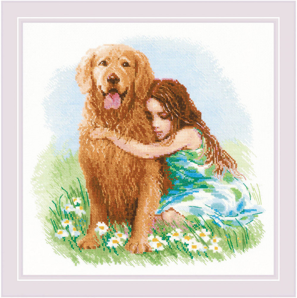 Набор для вышивания «Верный друг» | Риолис