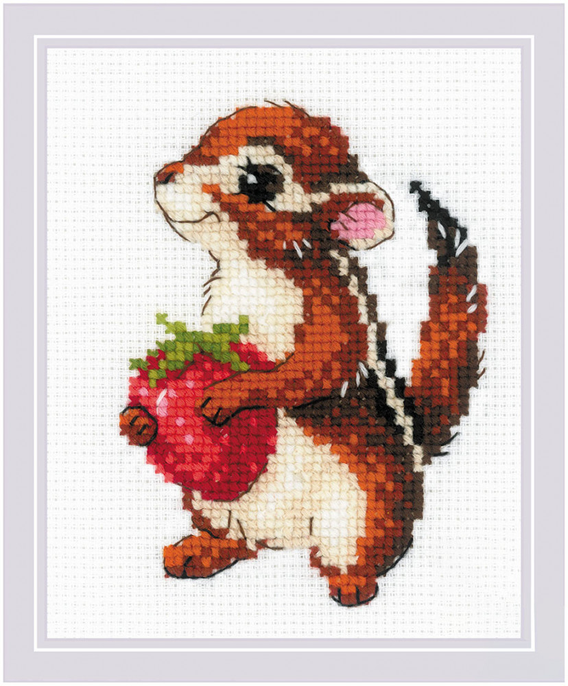 Набор для вышивания «Бурундучок» | Риолис