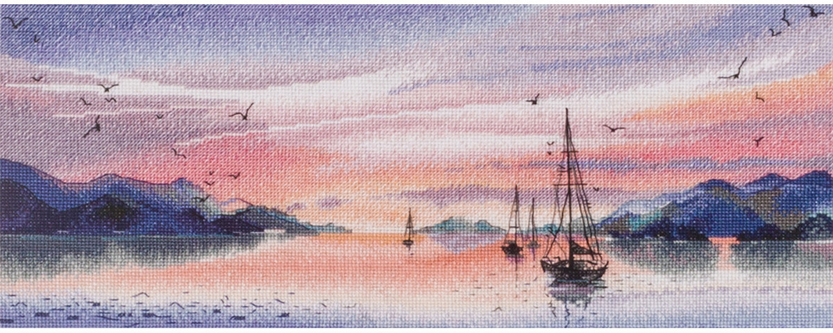 Набор для вышивания «Розовый вечер» | Овен