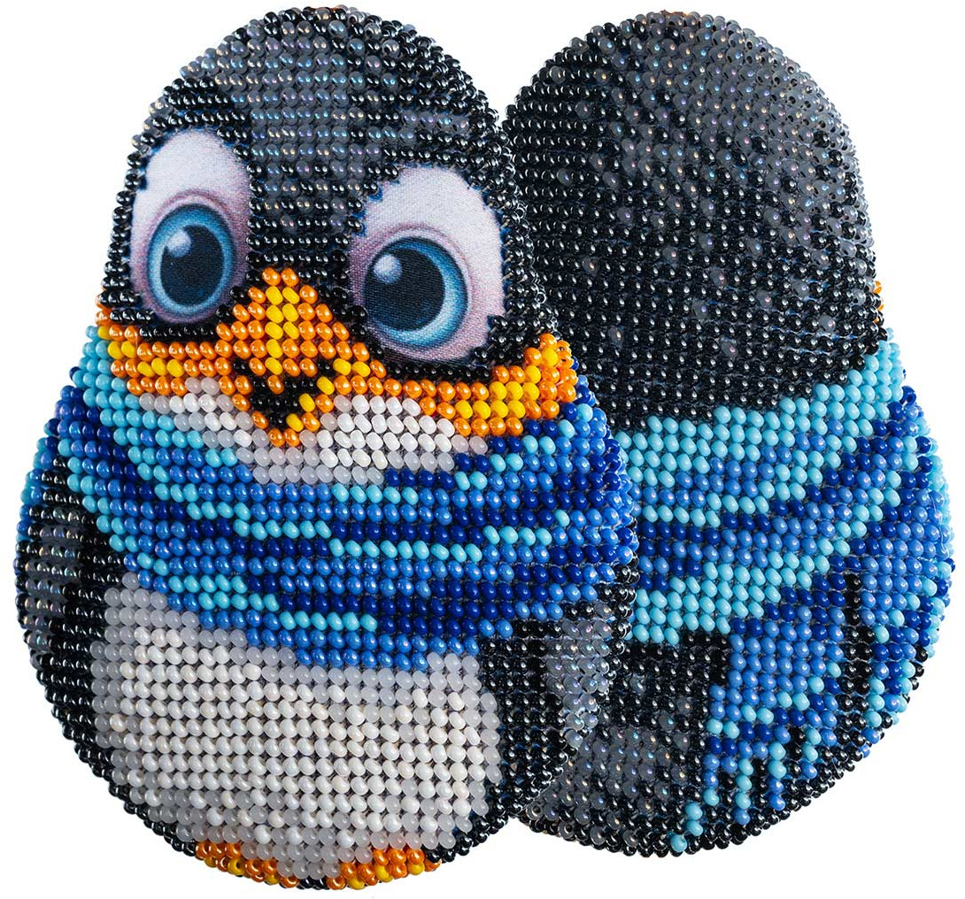 Набор для вышивания бисером «Пингвин» | Радуга бисера