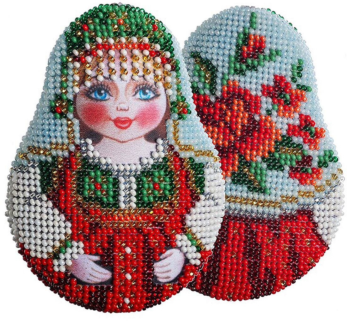 Набор для вышивания бисером «Барыня» | Радуга бисера