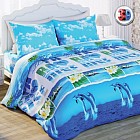 Комплект постельного белья «Лагуна» (арт. 11755, 2-спальный, Биокомфорт, 2 наволочки 70х70)