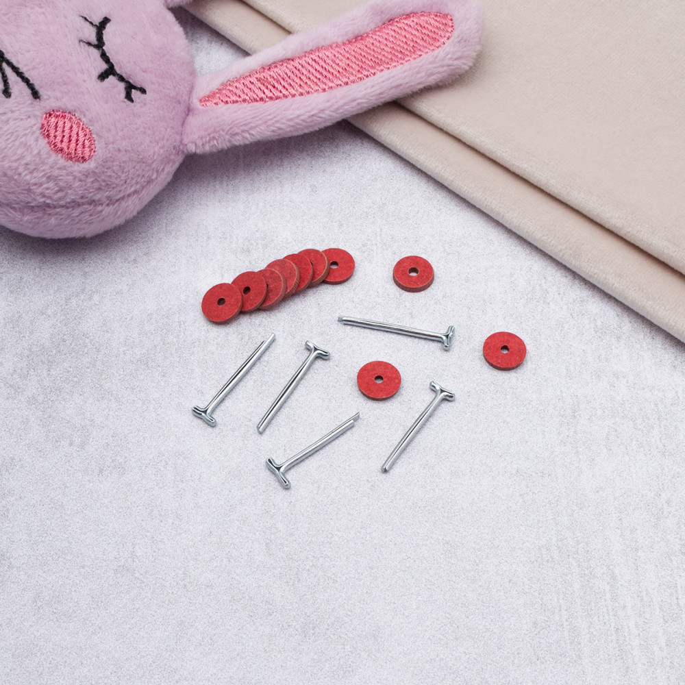 Набор креплений для игрушек «Шплинты и фибровые диски №9» | Айрис