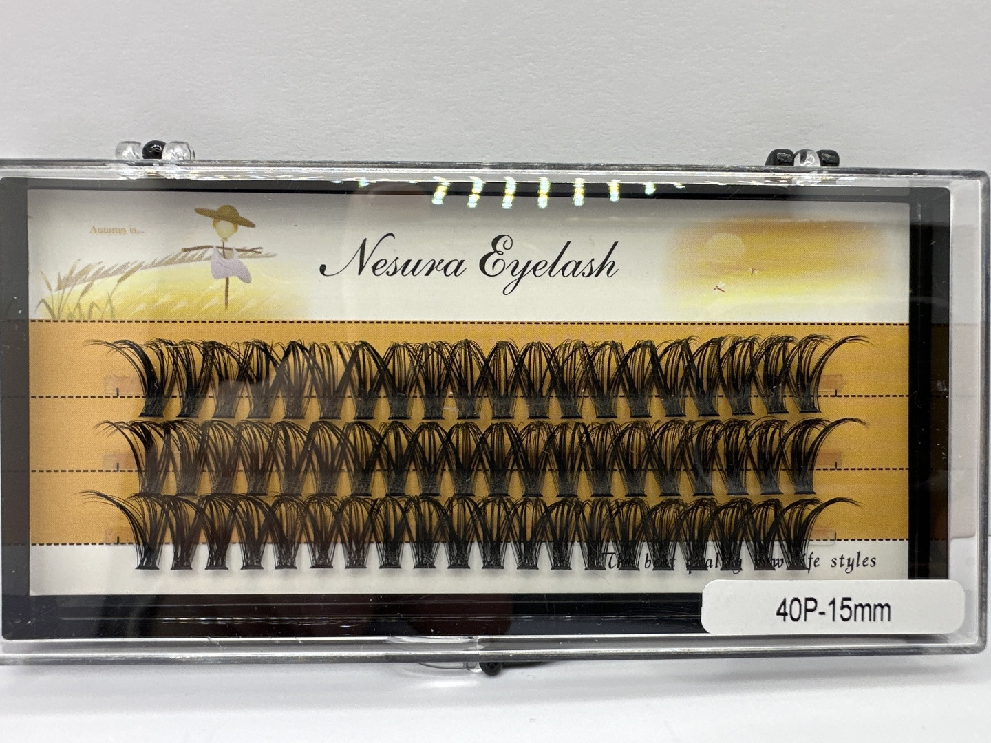 Ресницы пучковые накладные «Nesura 40D»