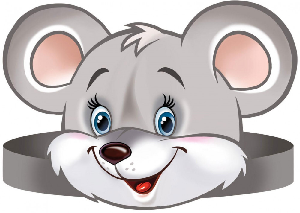 Маска-ободок «Мышь» | Империя поздравлений