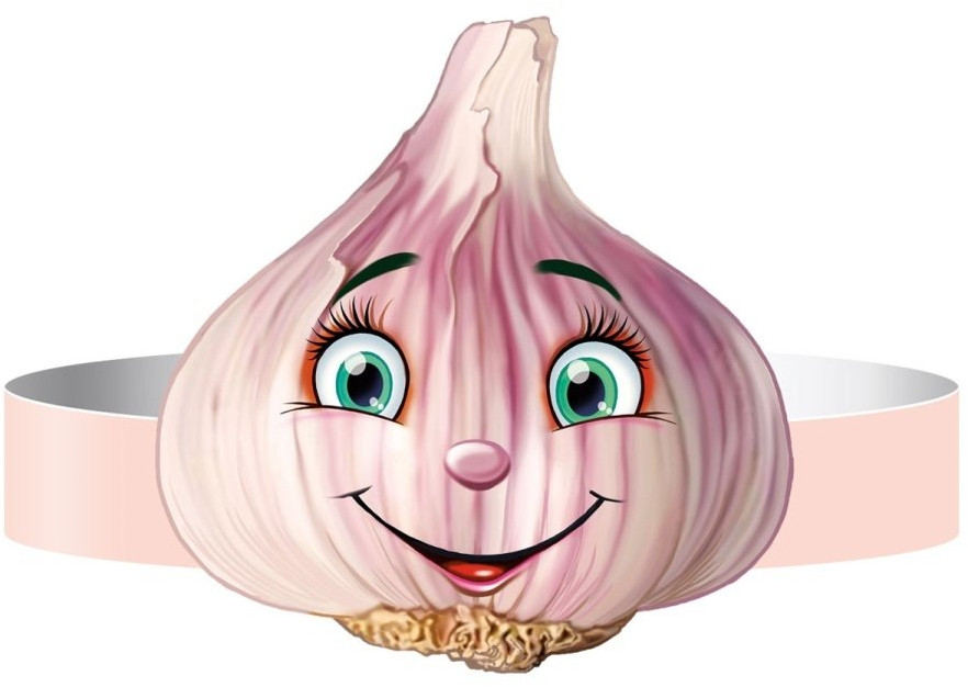 Маска-ободок «Чеснок» | Империя поздравлений