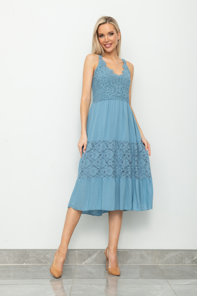 Платье женское «Amalia Pizzi Denim» | Rosa Shock