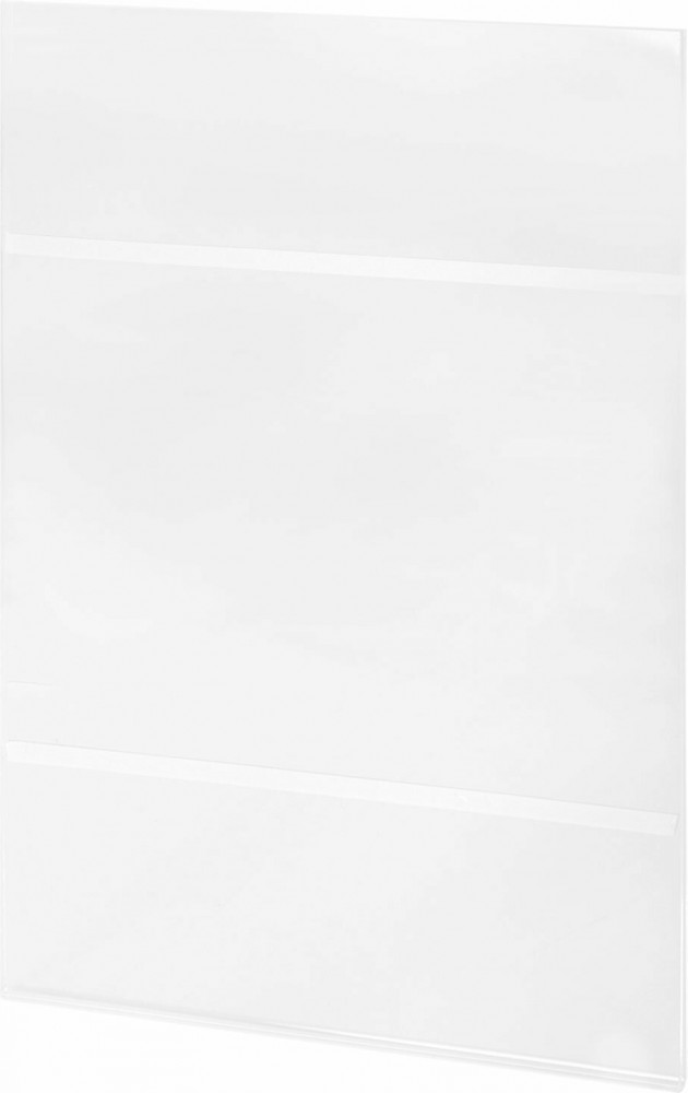 Подставка настенная для рекламных материалов самоклеящаяся | Office | Brauberg