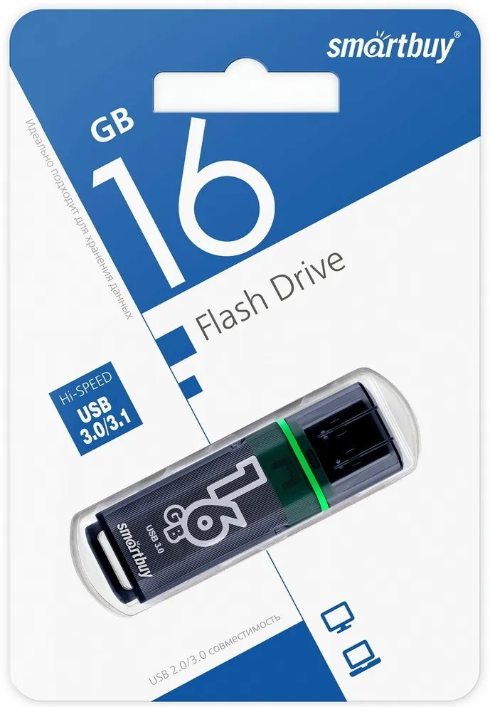 USB Flash-карта SB16GBGS-DG 16 Гб | Smartbuy