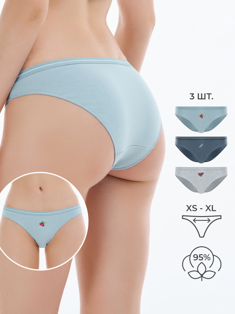 Трусы-слип женские комплект | ТВОЕ