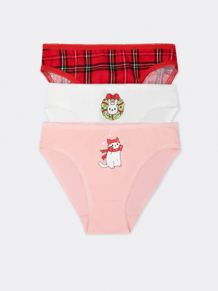 Трусы-слип для девочек комплект | Mark Formelle