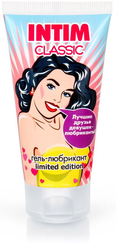 Гель-лубрикант на водной основе «Intim Classic Limited Edition» | Биоритм