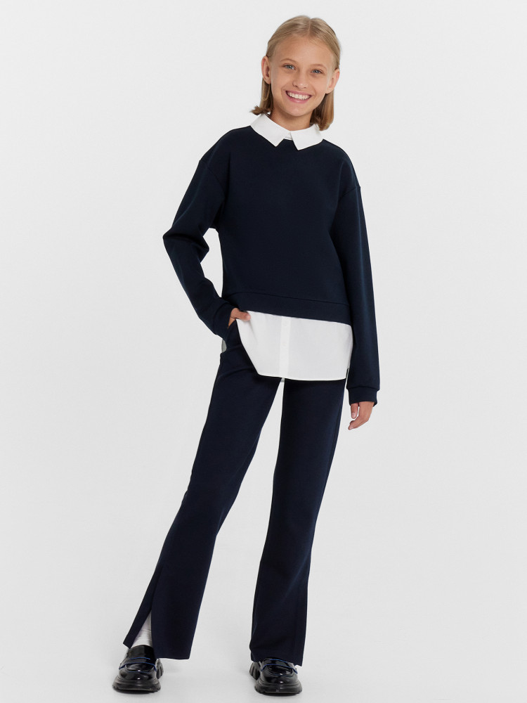 Брюки для девочек | Школьная коллекция | Mark Formelle