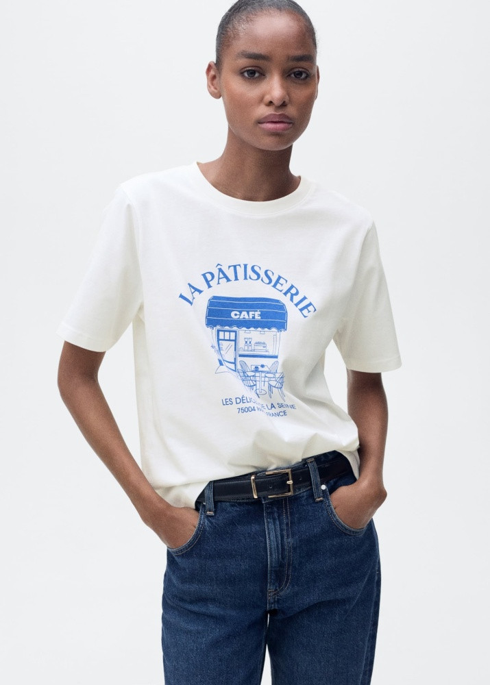 Футболка женская | MANGO