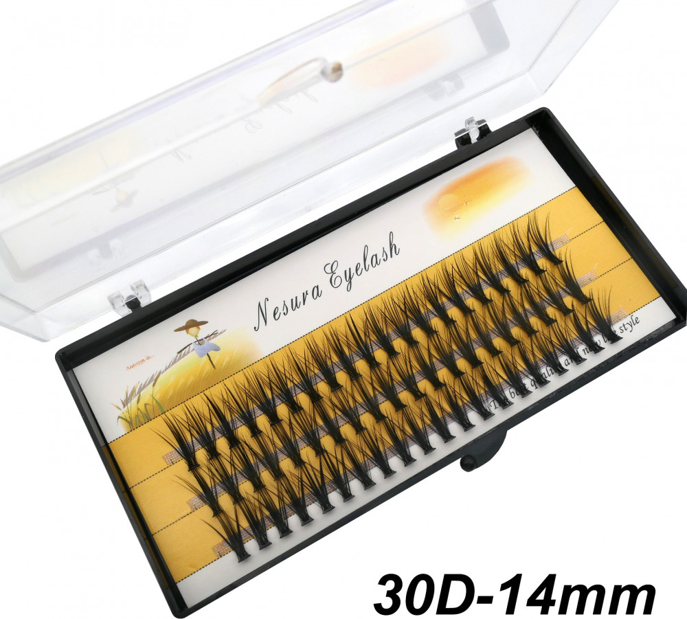 Ресницы пучковые 30D | Nesura