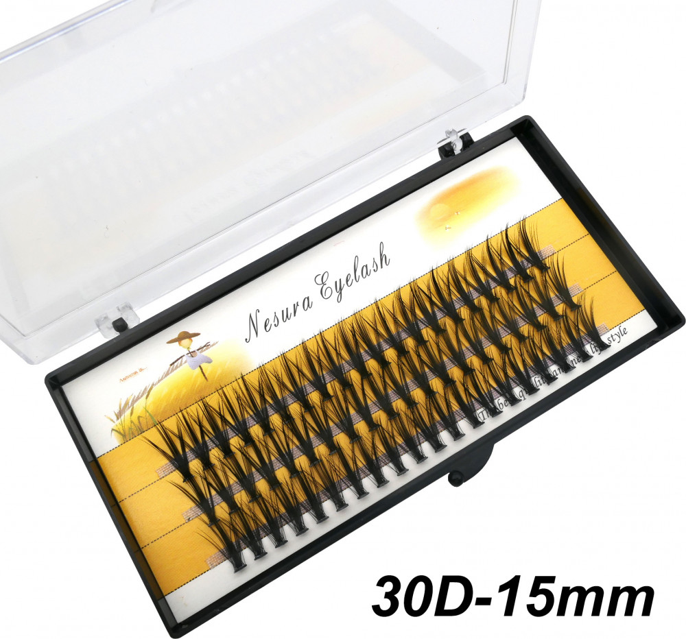 Ресницы пучковые 30D | Nesura