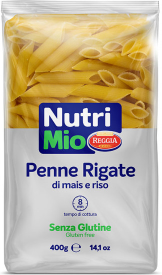 Макароны безглютеновые «Перья. Penne Rigate. Gluten free hasta»