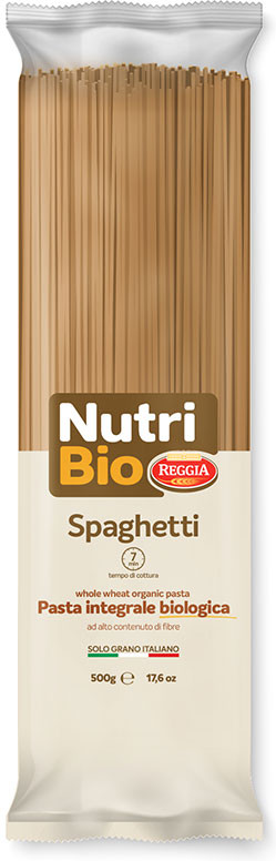 Спагетти органические цельнозерновые «Spaghetti Bio Integrale» | Nutri Bio | Reggia