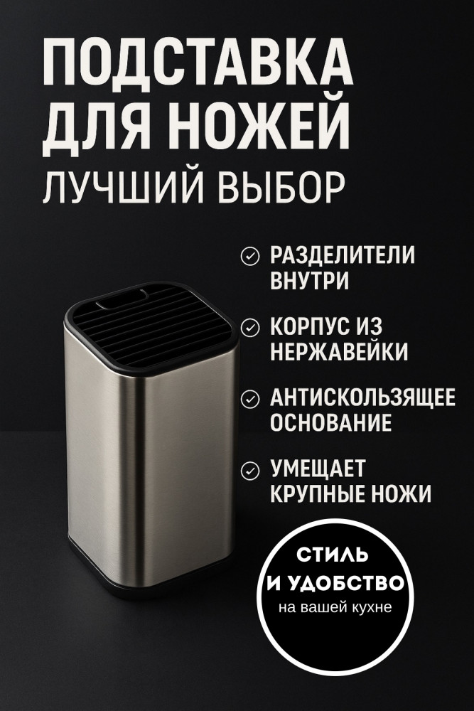 Подставка для ножей и ножниц