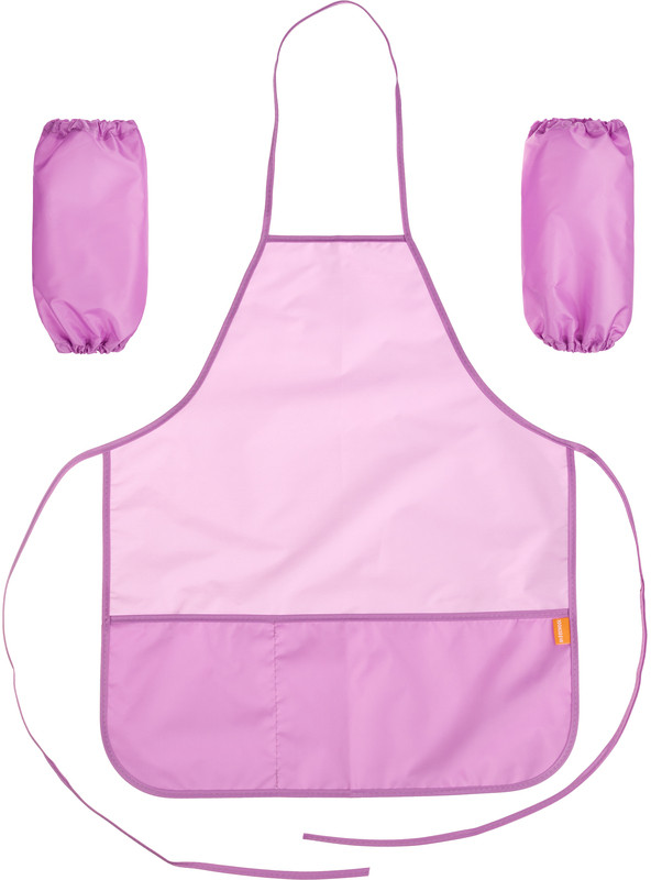 Фартук для уроков труда и рисования с нарукавниками и карманами | Комус Класс