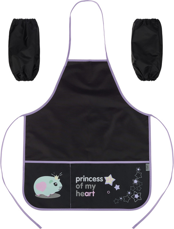 Фартук для уроков труда и рисования с нарукавниками и карманами «Princess» | Princess | Комус Класс