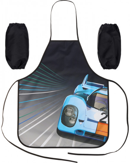 Фартук для уроков труда с нарукавниками «Гонка»