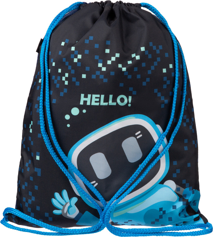 Мешок для обуви «Robot Hello» | Школьные товары Robot | Комус Класс