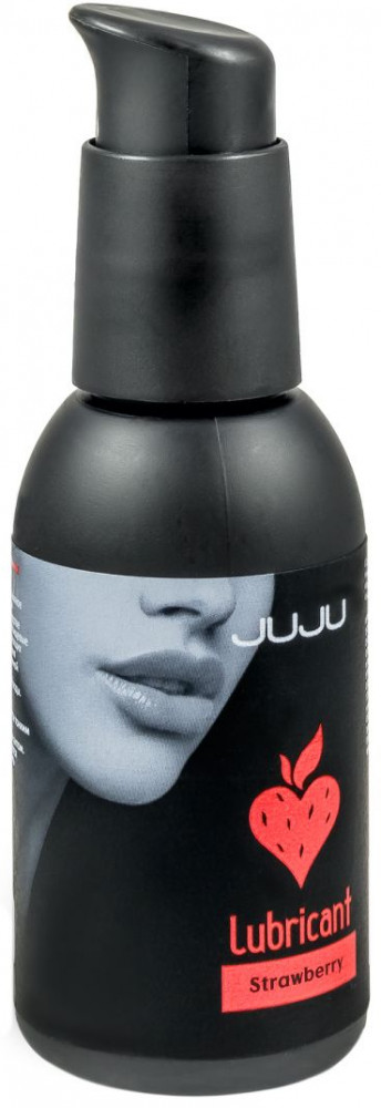 Лубрикант съедобный с ароматом клубники «Strawberry» | JuJu