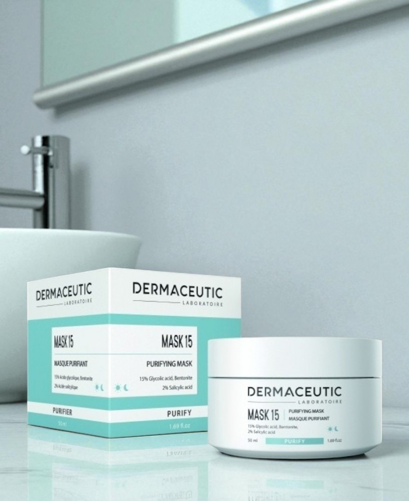 Маска для лица очищающая «15 Purifying Mask» | Dermaceutic Laboratoire