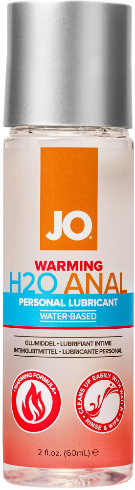 Анальный согревающий лубрикант на водной основе «Anal H2O Warming» | System JO