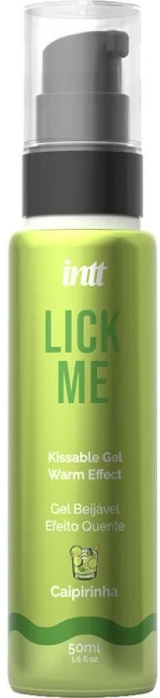 Гель с согревающим эффектом и ароматом кайпиринья «Lick Me» | Intt Cosmetics