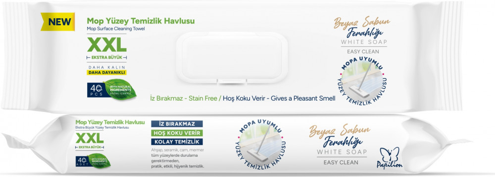 Полотенца влажные для пола «Mop Towel» | Papilion