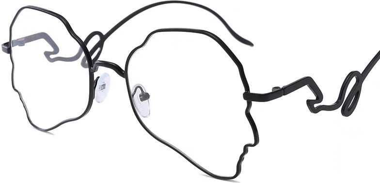 Очки дизайнерские в оправе-силуэте лица