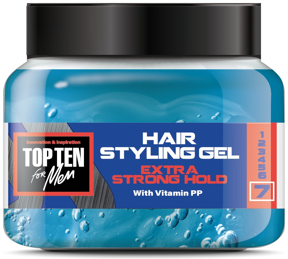 Гель для укладки волос «Extra Strong Hold» | Top Ten for men