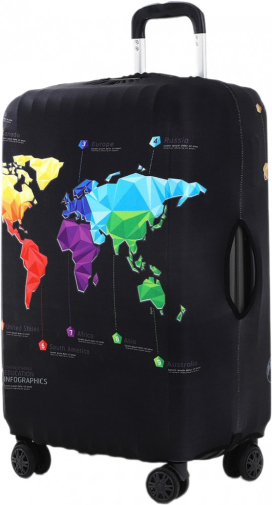 Чехол на чемодан на колёсах