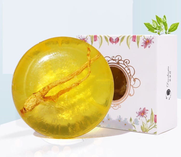 Мыло-шампунь с женьшенем