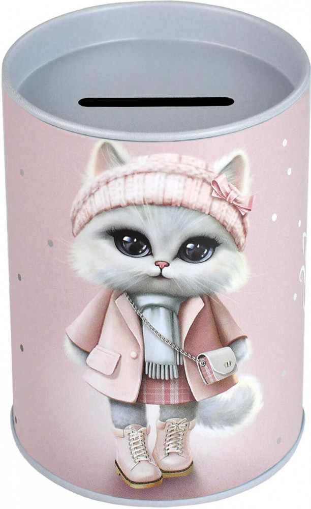 Копилка-подставка для канцелярских принадлежностей | Городские кошечки | Феникс +