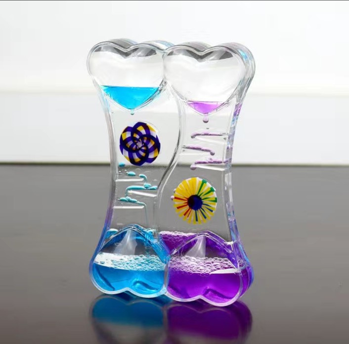 Декоративные жидкие часы-антистресс