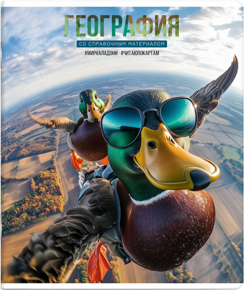 Тетрадь предметная «География» | Селфи | Феникс +